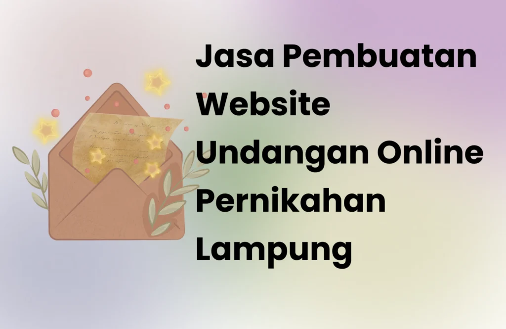 Jasa Pembuatan Website Undangan Online Pernikahan Lampung