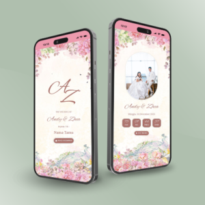 Tema Art 4 Undangan Pernikahan